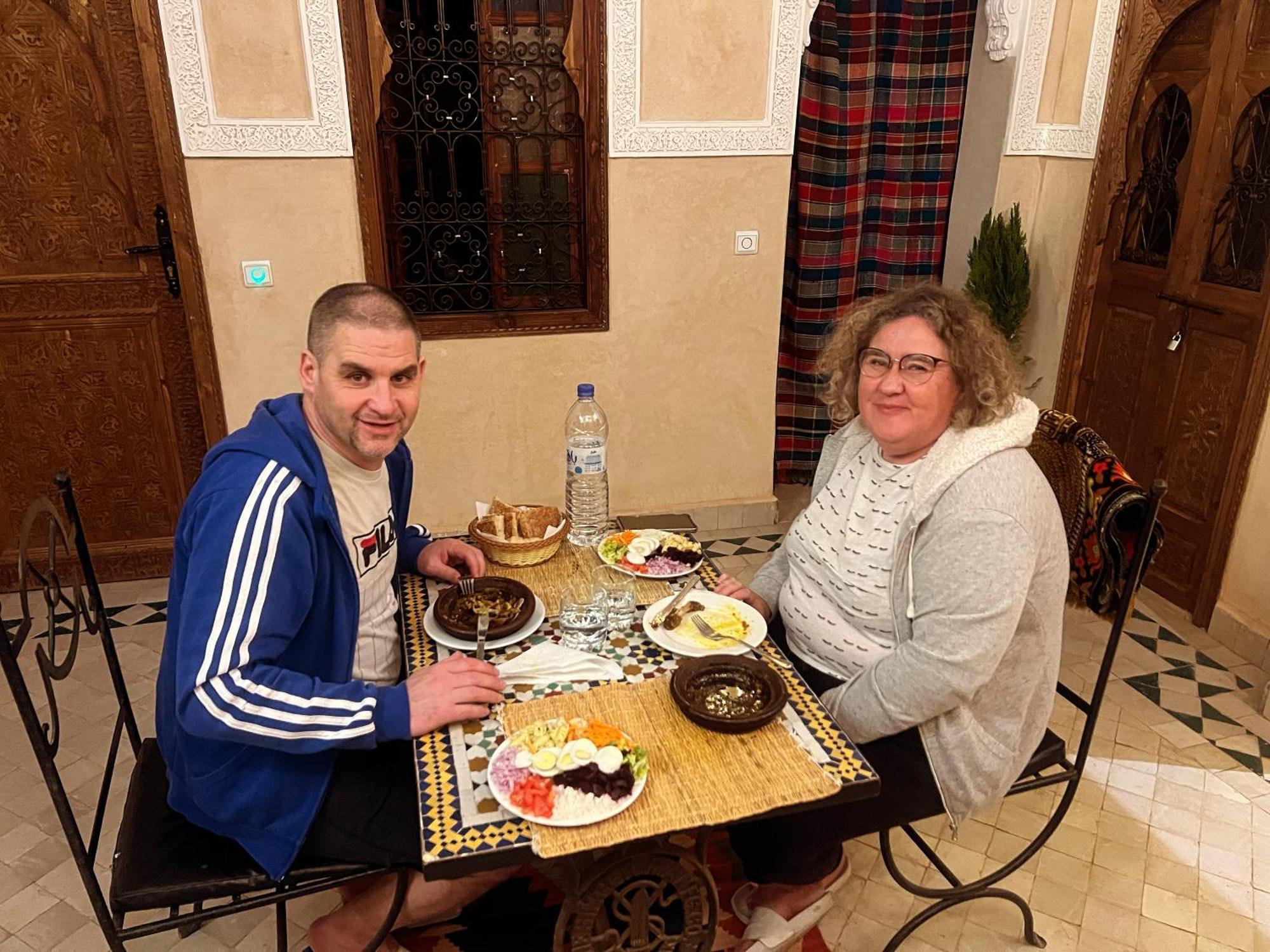 Riad La Rose Des Sables 马拉喀什 外观 照片