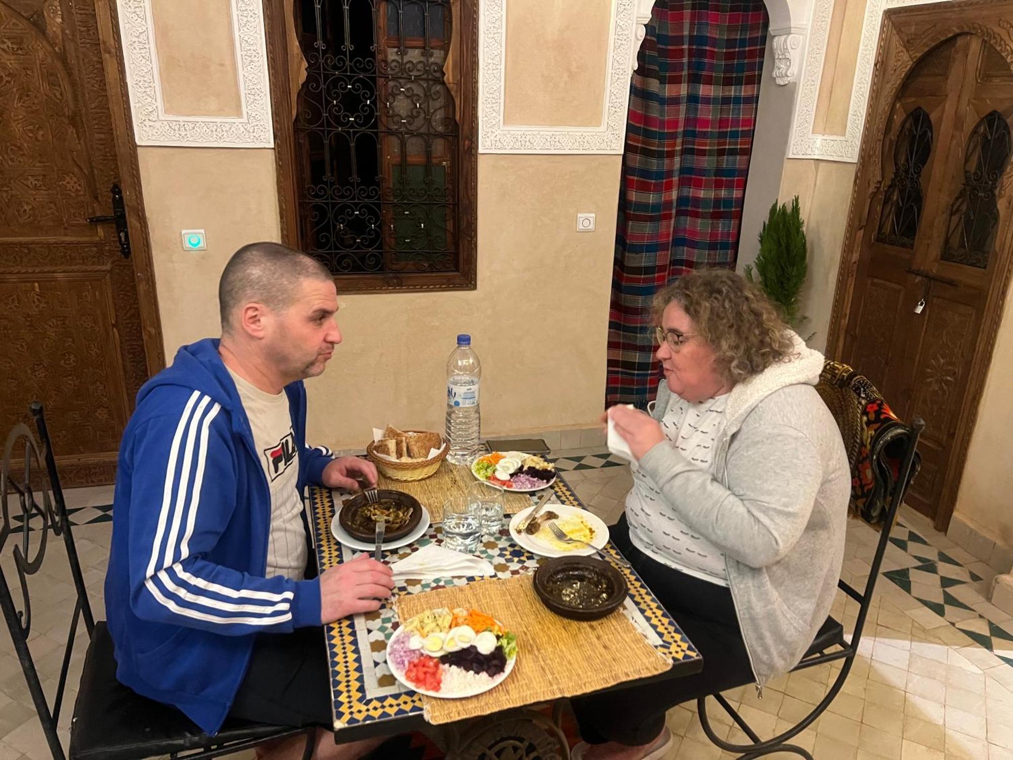 Riad La Rose Des Sables 马拉喀什 外观 照片